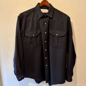 Filson Men's Navy Wool Shirt